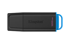 Kingston Technology DataTraveler 128GB Portable USB 3.2 Gen 1 Exodia Black/Blue