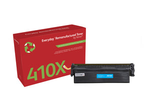Everyday™ Cyan Remanufactured Toner by Xerox compatible with HP 410X (CF411X), High capacity