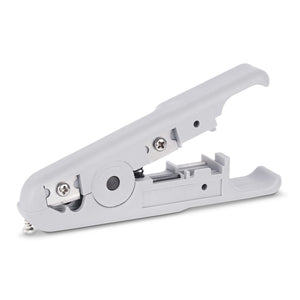 StarTech.com Network Cable Stripper and Cutter, Professional Wire Stripper for UTP/FTP/STP/Coax Cables, Rotary Wire Stripping and Cutting Tool