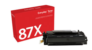 Everyday™ Black Toner by Xerox compatible with HP 87X (CF287X), High capacity