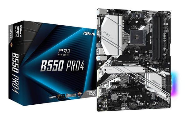Asrock B550 Pro4 AMD B550 Socket AM4 ATX