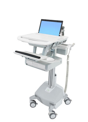 Ergotron StyleView Aluminium, Grey, White Laptop Multimedia cart