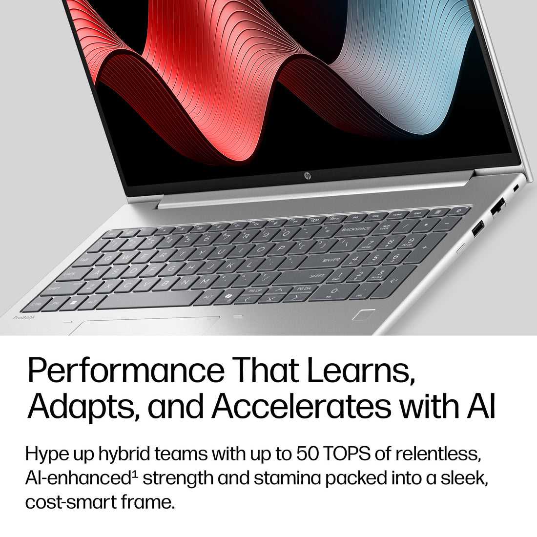 HP ProBook 4 G2a 16 inch Notebook Next Gen AI PC Wolf Pro Security Edition Copilot+ PC AMD Ryzen™ AI 5 Laptop 40.6 cm (16") WUXGA 16 GB DDR5-SDRAM 512 GB SSD Wi-Fi 7 (802.11be) Windows 11 Pro Silver