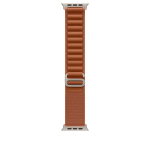 Apple MFTC4ZM/A smart wearable accessory Band Brown Titanium, Polyester, Spandex