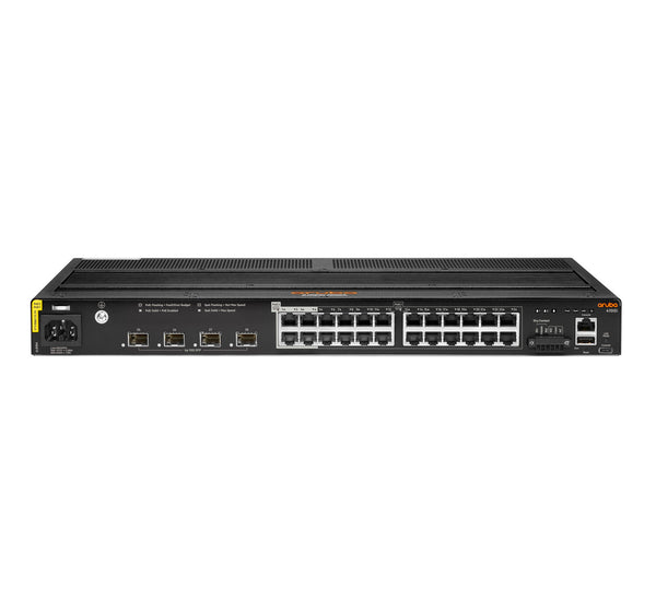HPE Aruba Networking Aruba 4100i Managed L2 Gigabit Ethernet (10/100/1000) Power over Ethernet (PoE) 1U Black