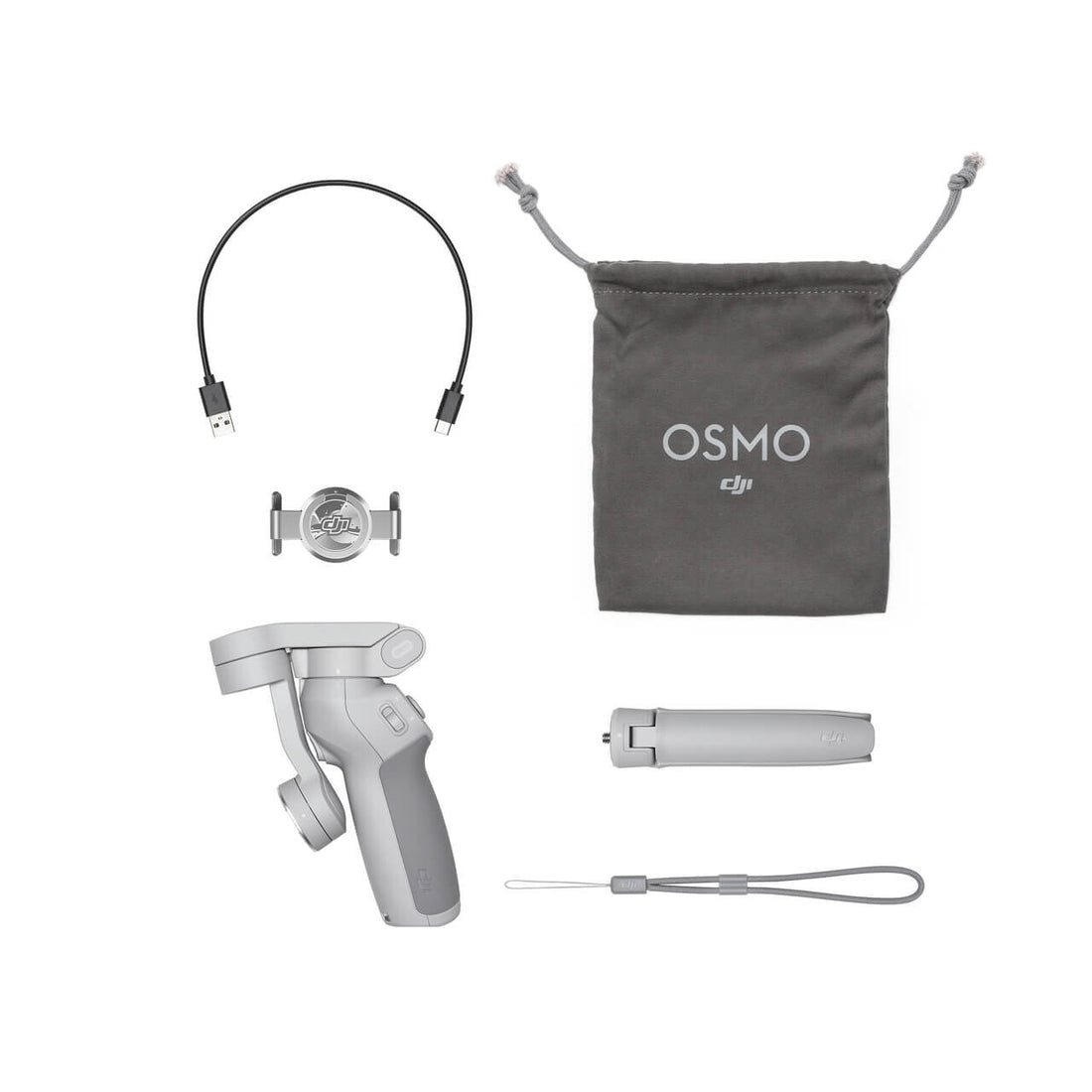 DJI OM 4 SE Smartphone camera stabilizer Grey