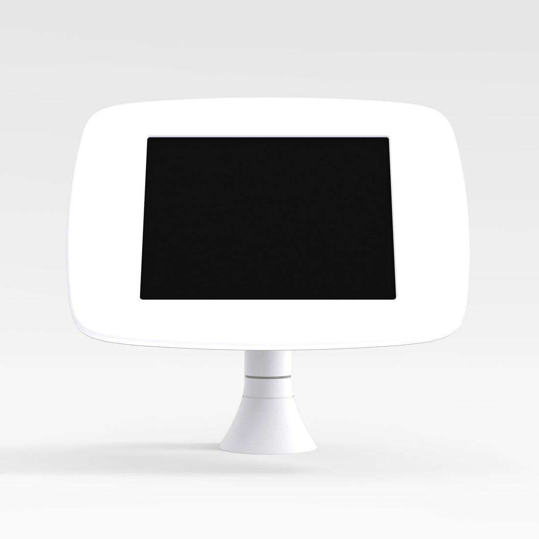 Bouncepad Sumo | Apple iPad 6th Gen 9.7 (2018) | White | Exposed Front Camera and Home Button | Rotate Off / Switch On |