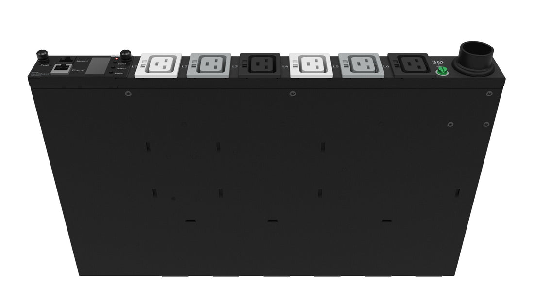 HPE G2 Metered Modular 3Ph 17.3kVA/60309 60A 4-wire 48A/208V Outlets (6) C19/1U Horizontal NA/JP PDU