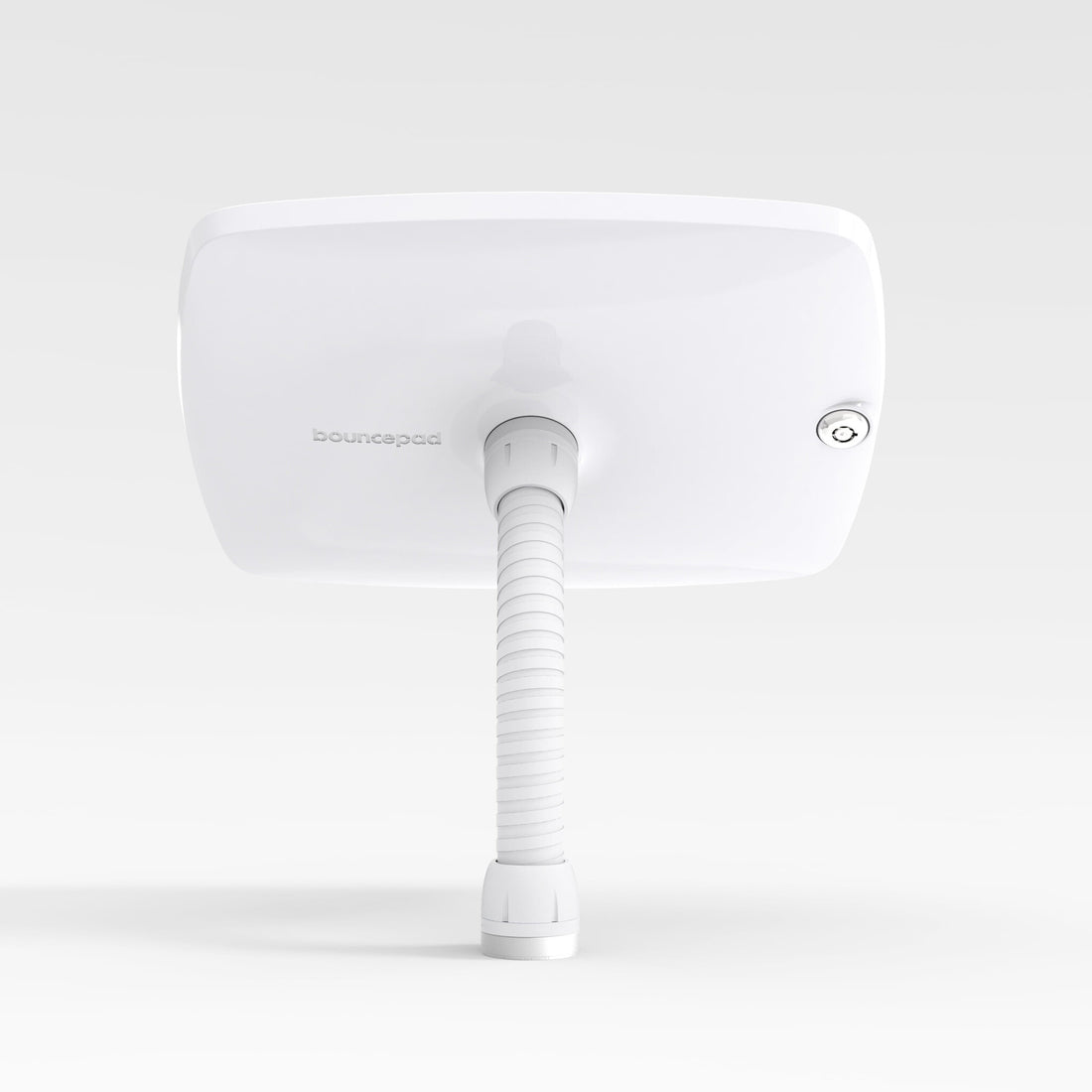 Bouncepad Flex | Samsung Galaxy Tab A 10.1 (2019) | White | Covered Front Camera and Home Button |