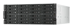 QNAP TL-R2400PES-RP storage drive enclosure HDD/SSD enclosure Black, Grey 2.5/3.5"