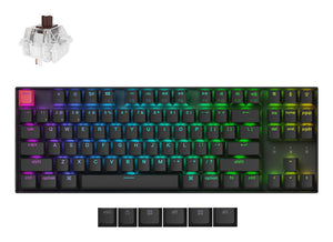 Keychron K8 QMK Version 2 keyboard Universal USB + Bluetooth QWERTY UK English Black