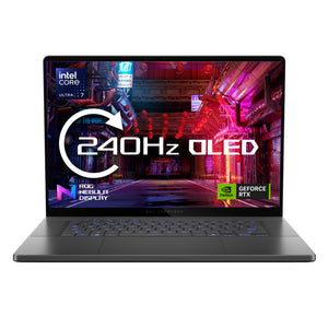 ASUS ROG Zephyrus G16 GU605CM-QR027W Intel Core Ultra 7 255H Laptop 40.6 cm (16") 2.5K 16 GB LPDDR5x-SDRAM 1 TB SSD NVIDIA GeForce RTX 5060 Wi-Fi 7 (802.11be) Windows 11 Home Grey