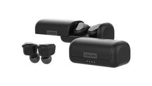 Lenovo ZA800003WW headphones/headset True Wireless Stereo (TWS) In-ear Calls/Music USB Type-C Bluetooth Black