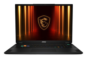 MSI Stealth 18 HX AI A2XWIG-008UK Intel Core Ultra 9 275HX Laptop 45.7 cm (18") UHD+ 64 GB DDR5-SDRAM 2 TB SSD NVIDIA GeForce RTX 5080 Wi-Fi 7 (802.11be) Windows 11 Home UK English Black