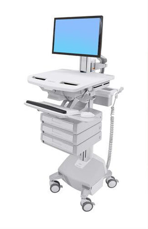 Ergotron StyleView White Flat panel Multimedia cart