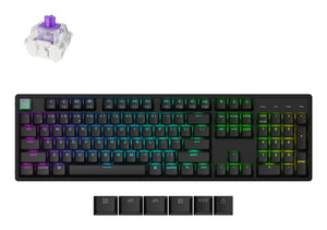 Keychron K10 HE keyboard Gaming USB + RF Wireless + Bluetooth QWERTY UK English Black