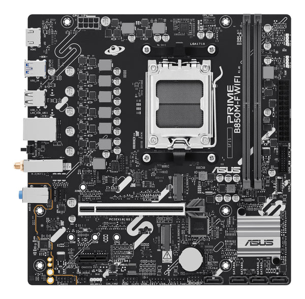 ASUS PRIME B850M-F WIFI AMD B850 Socket AM5 micro ATX