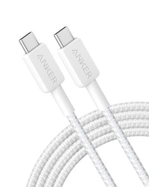 Anker Braided USB-A to USB-C Charging Cable 1.8 m, White
