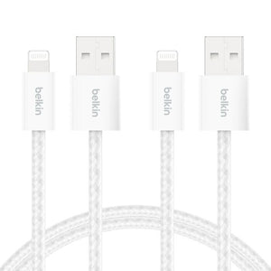 Belkin BoostCharge USB cable USB 2.0 USB A USB C/Lightning White