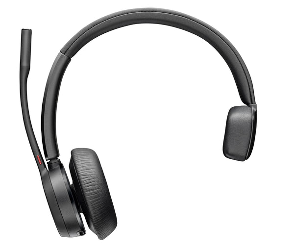 HP Poly Voyager 4310 UC Monaural Headset +BT700 USB-A Adapter +Charging Stand