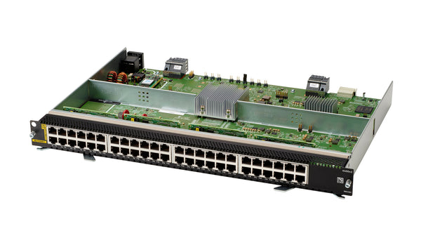 HPE Aruba Networking CX 6400 48-port 1GbE Class 4 PoE v2 Module