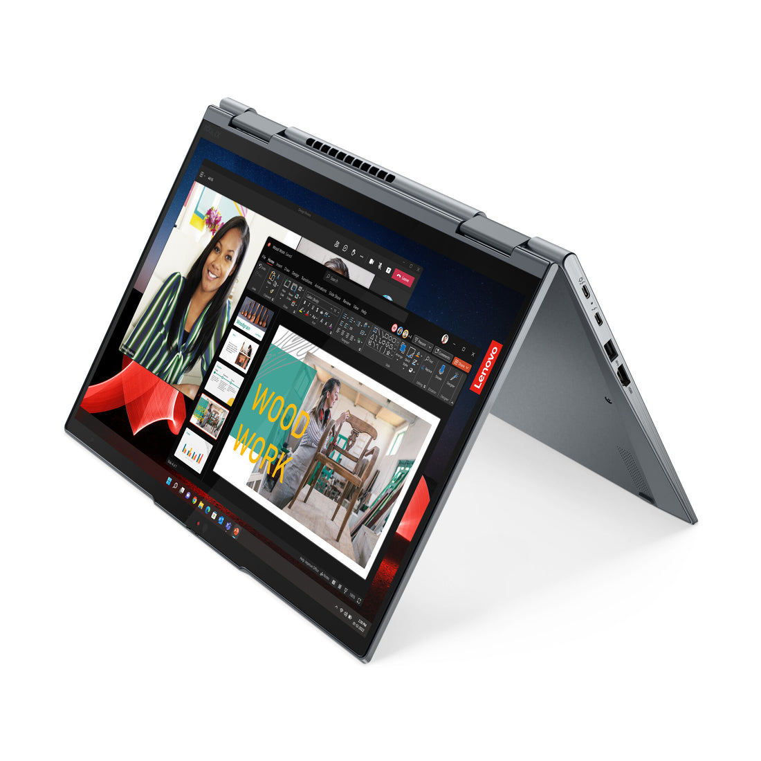 Lenovo ThinkPad X1 Yoga Gen 8 Intel® Core™ i7 i7-1365U Hybrid (2-in-1) 35.6 cm (14") Touchscreen WUXGA 32 GB LPDDR5-SDRAM 1 TB SSD Wi-Fi 6E (802.11ax) Windows 11 Pro Grey UK English