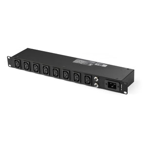 StarTech.com 8-Port Rack-Mount PDU with C13 Outlets - 16 A - 2m Power Cord (BS 1363) - 1U