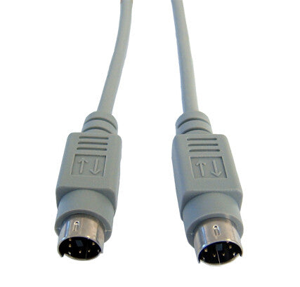 Cables Direct EX-107 PS/2 cable 5 m Grey