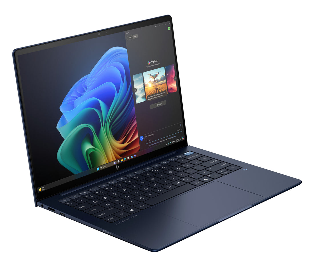 HP EliteBook Ultra G1i Next Gen AI PC Copilot+ PC Intel Core Ultra 7 258V Laptop 35.6 cm (14") 2.8K 32 GB LPDDR5x-SDRAM 1 TB SSD Wi-Fi 7 (802.11be) Windows 11 Pro Blue