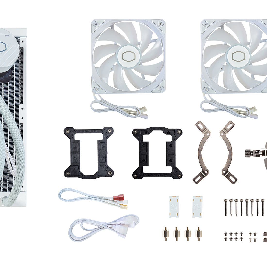 Cooler Master MasterLiquid 240L Core ARGB White Processor All-in-one liquid cooler 12 cm