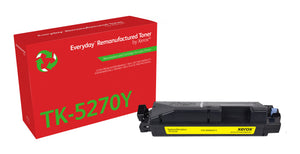 Everyday™ Yellow Remanufactured Toner by Xerox compatible with Kyocera TK-5270Y, Standard capacity
