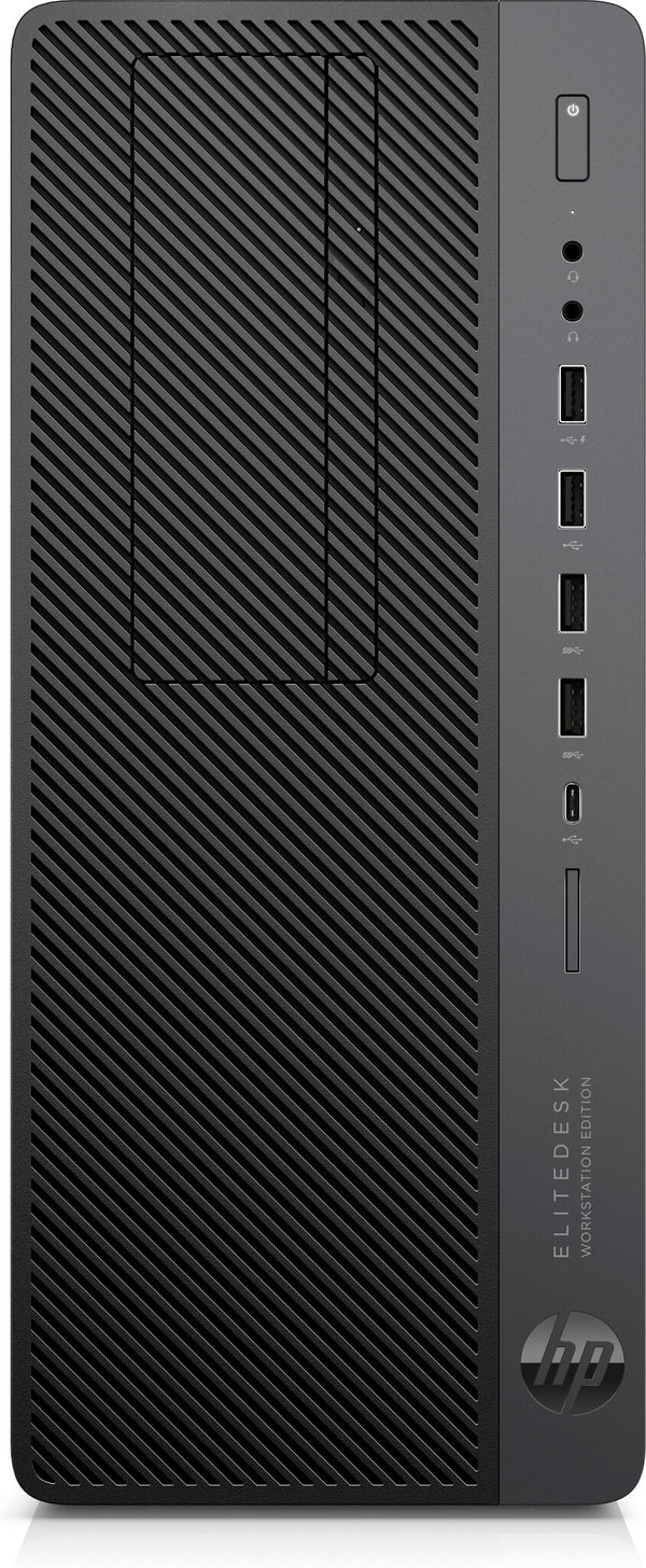 HP EliteDesk 800 G4 Intel® Core™ i7 i7-8700K 32 GB DDR4-SDRAM 1 TB SSD NVIDIA® GeForce RTX™ 2080 Windows 10 Pro Tower Workstation Black