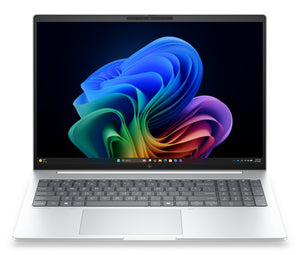 HP EliteBook 8 G2i 16 inch Notebook Next Gen AI PC Wolf Pro Security Edition Copilot+ PC Intel Core Ultra 7 365 Laptop 40.6 cm (16") WUXGA 32 GB DDR5-SDRAM 512 GB SSD Wi-Fi 7 (802.11be) Windows 11 Pro Silver