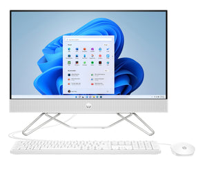 HP 24-cb1039na Intel® Core™ i3 i3-1215U 60.5 cm (23.8") 1920 x 1080 pixels All-in-One PC 8 GB DDR4-SDRAM 256 GB SSD NVIDIA GeForce MX450 Windows 11 Home Wi-Fi 5 (802.11ac) White