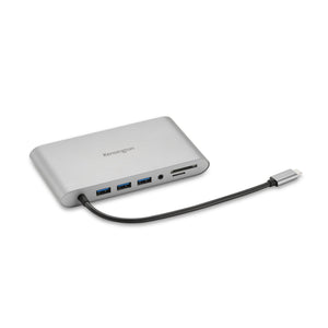 Kensington UH1440P USB-C 5Gbps Dual Video Driverless Mobile Dock – 85W Pass-Through Power – DP/HDMI/VGA