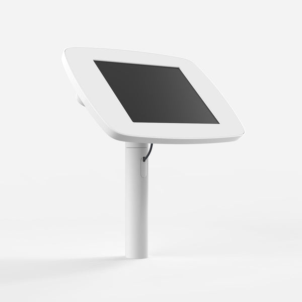 Bouncepad Original Twist | Exposed Front Camera and Home Button | White | Samsung Galaxy Tab A9 and A11 8.7 Inch (2023 - 2025)