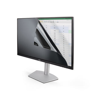 StarTech.com Monitor Privacy Screen for 24 inch PC Display - Computer Screen Security Filter - Blue Light Reducing Screen Protector Film - 16:9 Widescreen - Matte/Glossy - +/-30 Degree - TAA