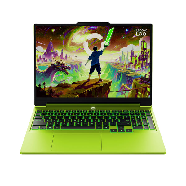 Lenovo LOQ 15AHP11 AMD Ryzen™ 7 250 Laptop 38.9 cm (15.3") WUXGA 16 GB DDR5-SDRAM 512 GB SSD NVIDIA® GeForce RTX™ 5050 Wi-Fi 6 (802.11ax) Windows 11 Home Green English