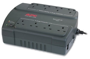 APC Back-UPS 400, UK uninterruptible power supply (UPS) Standby (Offline) 0.4 kVA 240 W 8 AC outlet(s)