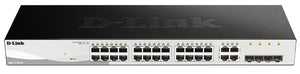 D-Link 24-Port Gigabit Smart Managed Switch including 4 SFP ports