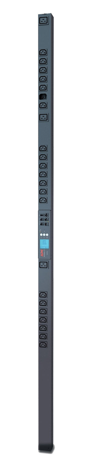 APC Rack PDU 2G, Metered-by-Outlet, ZeroU, 16A, 100-240V, (21) C13 & (3) C19