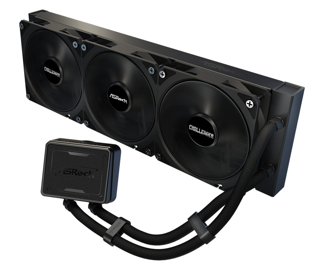 Asrock Challenger Pure 360 Processor All-in-one liquid cooler 12 cm Black