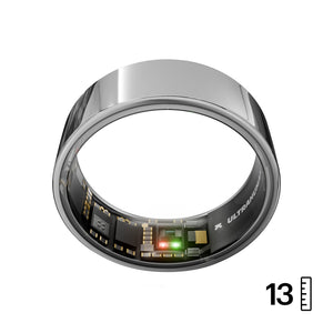 Ultrahuman Ring AIR – Sleep and Fitness Tracker, Smart Ring for Men and Women, No app fee for standard features, Up to 6 days battery life (Size 13 )