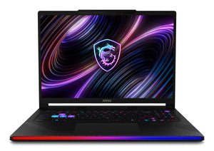 MSI Raider 16 MAX HX B2WJ-065UK Intel Core Ultra 9 290HX Plus Laptop 40.6 cm (16") Quad HD+ 32 GB DDR5-SDRAM 2 TB SSD NVIDIA GeForce RTX 5090 Wi-Fi 7 (802.11be) Windows 11 Home Black
