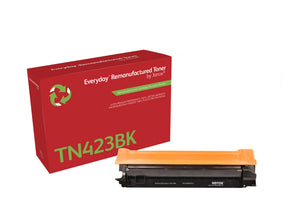 Everyday™ Black Remanufactured Toner by Xerox compatible with Brother TN423BK, High capacity