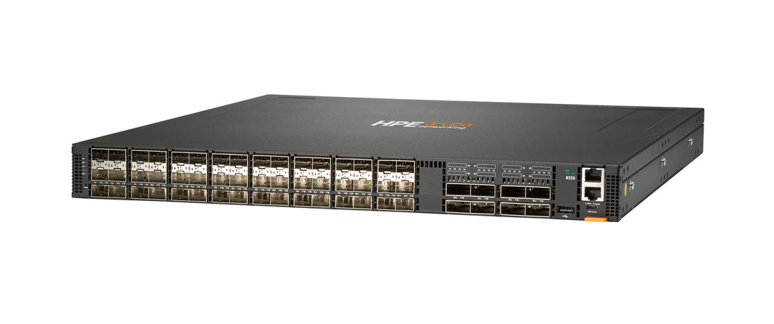 HPE Aruba Networking CX 8325-48Y8C 48p 25G SFP/+/28 8p 100G QSFP+/28 FB 6 Fans 2 PSU Bundle