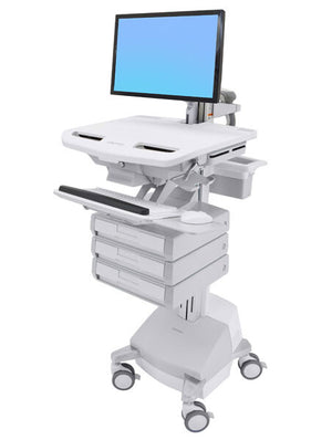 Ergotron StyleView Grey, White Flat panel Multimedia cart