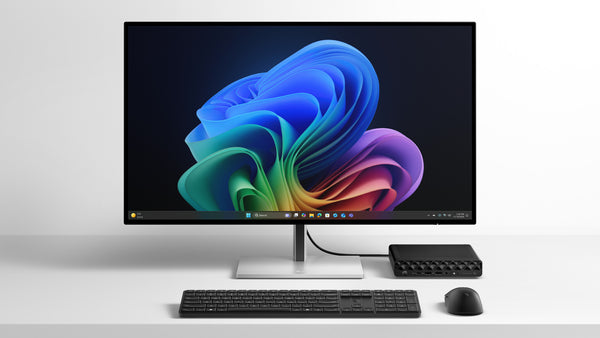 HP E22V2EA PC/workstation Copilot+ PC Intel Core Ultra 9 386H 32 GB DDR5-SDRAM 1 TB SSD Windows 11 Pro Mini PC AI PC Black