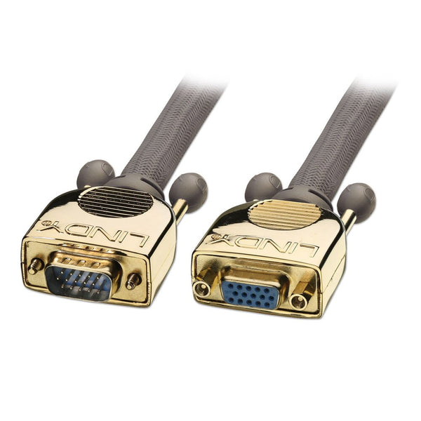 Lindy 7.5m Gold VGA Extension Cable