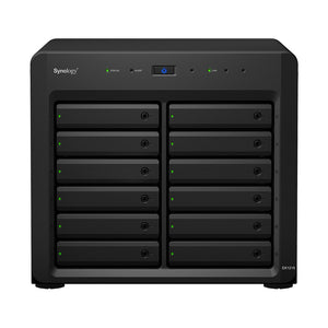 Synology DX1215 disk array 48 TB Desktop Black